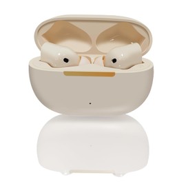 ANC TWS, Active Noise Cancelling Wireless Earbuds, Reduce Noise, Ear-in,longtime Playtime, IPX4 Waterproof, Deeper Bass, 4 ENC Mics, Comfortable Fit, Bluetooth 5.4 Ear Buds (Beige)