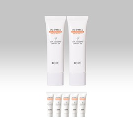 IOPE UV Shield Sun Protector Duo (50ml+50ml) SPF50+/PA++++ UV Sun 50ml (10ml / 아이오페 UV 쉴드 선 프로텍터 듀오(50ml+50ml) SPF50+/PA++++ UV선 50ml(10ml X5ea)