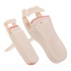 Healeved 2pcs Handheld Eyelash Curler With Wide Angle Clamp Plastic