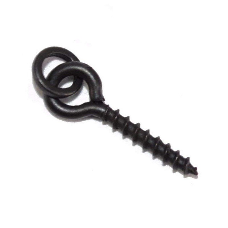 zalati Bait Screws 100pcs Boilie Bait Screw Terminal Rig Tackle