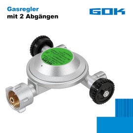 GOK 2-outlet gas regulator