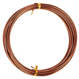 Artemio 5 m x 1.5 mm x 5 m Aluminium Wire, Bronze