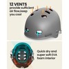OutdoorMaster Kayak Helmet, Wakeboard Helmet Whitewater Helmet Men Women, Water
