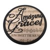 Amazing Grace Wooden Sign – 12x12 Inches