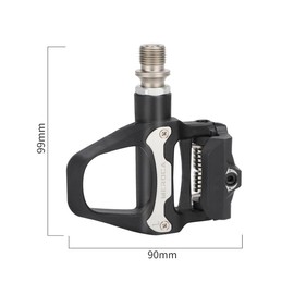 HOUSON Bicycle Pedals, Nylon Bike Pedals, Road Bike Pedals, Chrome-Moly Steel Axle Compatible with SPD Grip Cycling Cleats for Efficient Pedaling