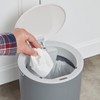 Addis Bathroom Office Bedroom Smart Sensor Waterproof Plastic Waste Bin,
