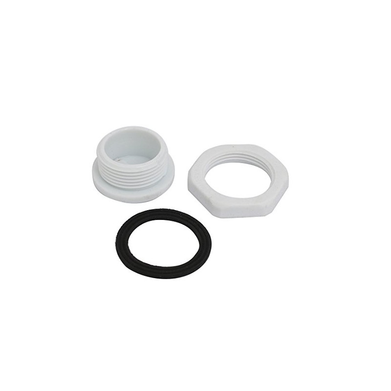 Sourcingmap M25 Nylon Male Threaded Cable Gland Screw End Cap