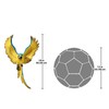 Design Toscano Flapping Macaw Bird Tropical Decor Wall Sculpture, 16