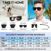 WEMOOTANTS Reading Sunglasses 3.50 for Men Big Sun Readers With