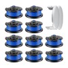 String Trimmer Replacement Spool,Nylon Trimmer Lines and Cover Replacement |