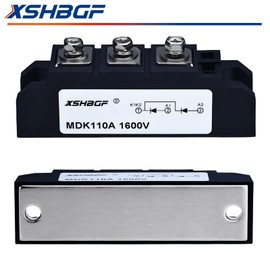 MD55A1600V Anti-Reverse Diode Module for Solar Power Systems 1600V Peak Voltage 50Amp Load Capacity (MDK110-16)