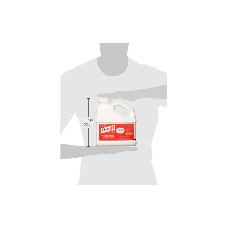 THRIFT FBA_T-600 T-600 Alkaline Based 6 lb. Granular Drain Cleaner,