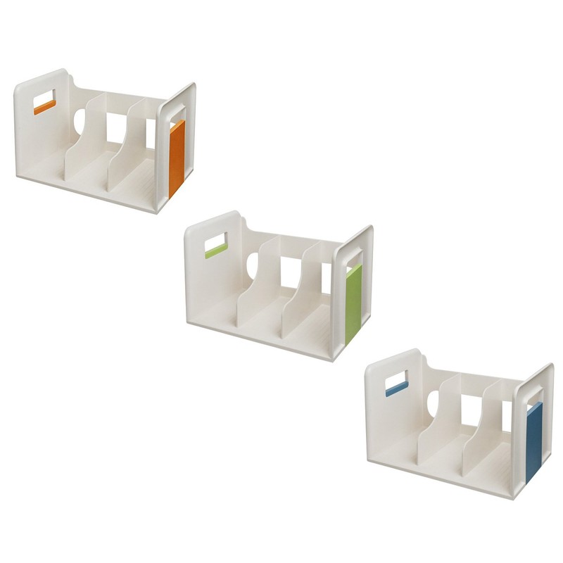 Nakabayashi PLS-BE1-O Bookend, Orange