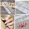 1 Box/12 Grid Nail Art Rhinestones, Perfect Nail Charms for