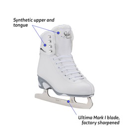 Jackson Ultima SoftSkate Womens/Girls Figure Ice Skates - 4 Women's