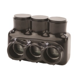 NSI IPLD500-3B Polaris Insulated Multi-Cable Connector Block, Black