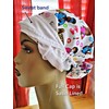 Reflections By Zana New White Healthcare Cuties Bouffant Surgical Scrub
