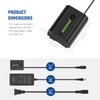 Neewer NP-FZ100 AC Power Supply Adapter and DC Coupler Dummy