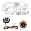 MDEOOSKY Car Ignition Switch 12V Engine Start Stop Push Button