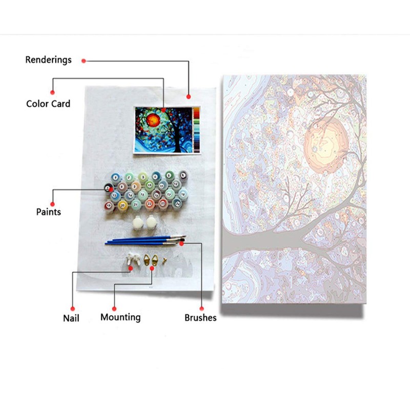 Football Graffiti Art Paint by Bumbers for Adults Colorful Wooden