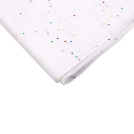 10 Sheet Glitter Tissue Paper 50cmx66cm Flower Wrapping Paper Bouquet Wrapping Paper White Tissue Paper