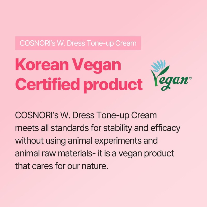 K-Beauty Cosnori Whitening Dress Cream 50ml