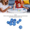 10 Pieces Polyhedral Dice Set, Plastic Lightweight Portable 20 Sided