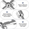 2 Pieces Universal 4-Way Control Cabinet Keys for Various Uses
