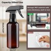 Hethyo Spray Bottles 12oz Plastic Spray Bottle for Hair Mist/Stream