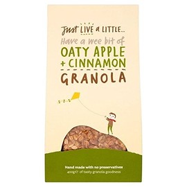 Just Live a Little Oaty Apple & Cinnamon Granola 400g - Pack of 2