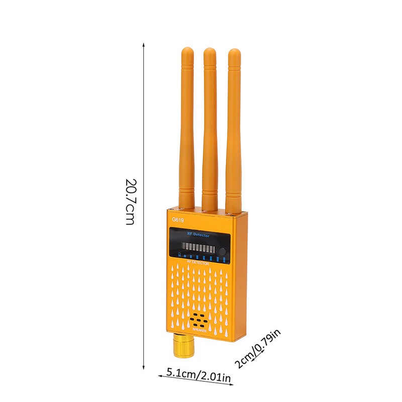 G619 Metal Gold Professional Outdoor High Sensitivity Locator Detector GPS