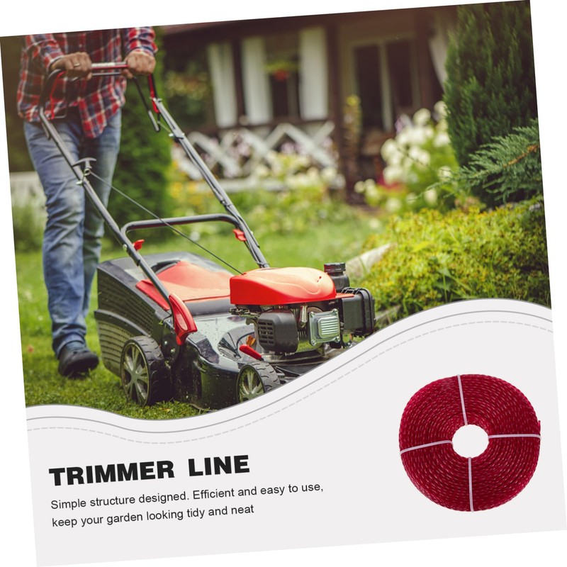 TOVINANNA Mowing Trimmer Rope Mower Line Versatile Trimmer String for