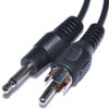 kenable 3.5mm MONO Jack Plug to Phono RCA Plug Screened