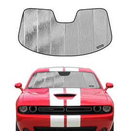 Pigenius Windshield Sunshade for 2015-2023 Dodge Challenger Front Window Shade - AstraGuard