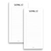 2-Pack Shopping List Notepad - Grocery List, Meal Prep Organizing