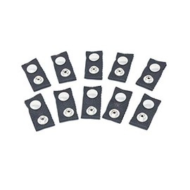 Sero Innovation Boat Cover Snap Extender - Black - Extension Size, 2" - Built in Finger Loops. Extend The Life of Your Boat top Canvas! 10 Pack