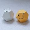 Mini 12 Sided Cube Timer,Pomodoro Timer,11 Preset Time Productivity Timer，Easy