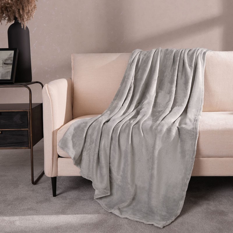 Brentfords Flannel Fleece Ultra Soft Large Blanket Throw Over Fluffy