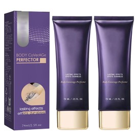 2Pcs Body Coverage Perfector Natural Leg And Body Makeup Concealer, Tattoo Cover Up Makeup with Waterproof Lasting Effect, for All Skin Tones, Long Lasting