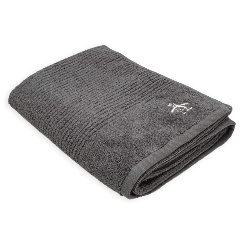 Original Penguin, Toalla Facial 100% Algodón, Color Gris, Donegal.