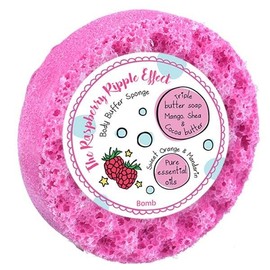 Bomb Cosmetics Pink Raspberry Ripple Body Buffer