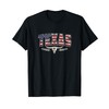 4th of July Texas Patriotic USA Flag T-Shirt