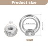 MECCANIXITY M5 Lifting Eye Nut, 304 Stainless Steel Ring Shape