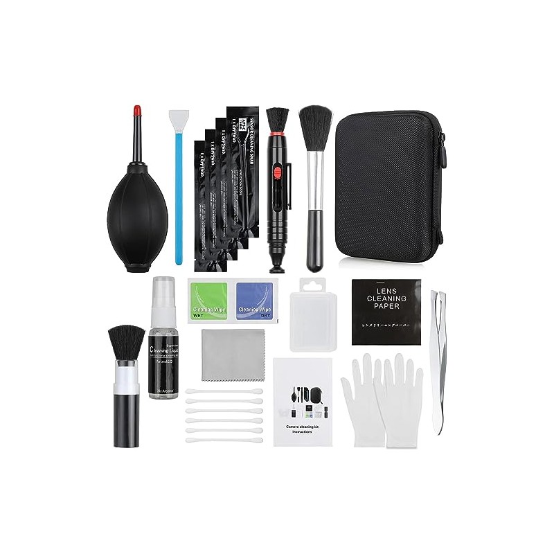 Zacro 47 en 1 Kits Limpieza Cámara Reflex Profesional para