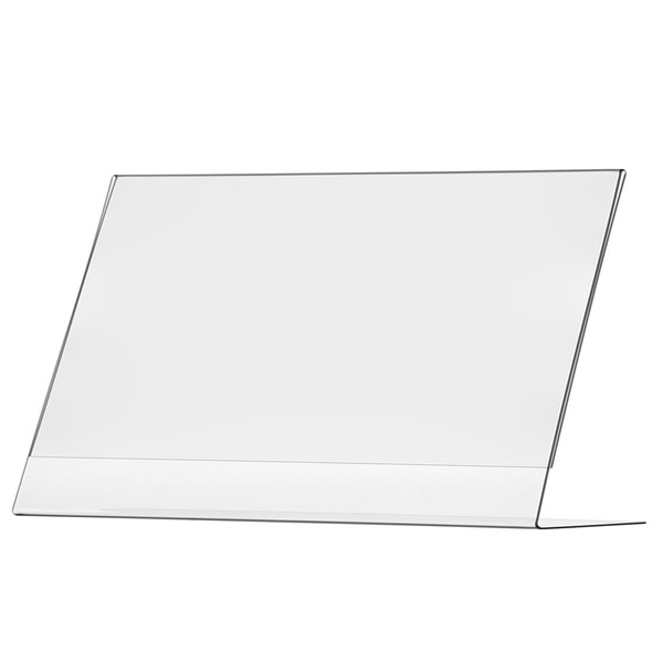 Marketing Holders Horizontal Sign Holder 17" x 11" Slanted Counter