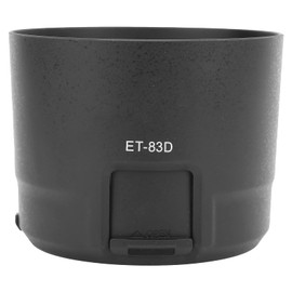 ET-83D Camera Lens Hood Replacement ABS Lens Hood Lens Cover Plastic Replacement for EF 100-400mm F/4.5-5.6L IS II USM