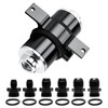 50mm Fuel Filter 100 Micron Inline Fuel Filter Mount with