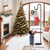 74" Shepherds Hook Stand for Plant: Hanging Bird Feeders, Plants,