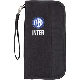 Inter, Travel Document Holder Unisex-Adult, Black, Free Size, Black, Standard