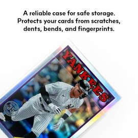 PAV Thick 130PT Soft Card Sleeves Value Pack (1200pc) – 3"X4" Ultra-Clear Soft Sleeves for Trading Cards, Premium Clear Plastic Penny sleeves Compatib